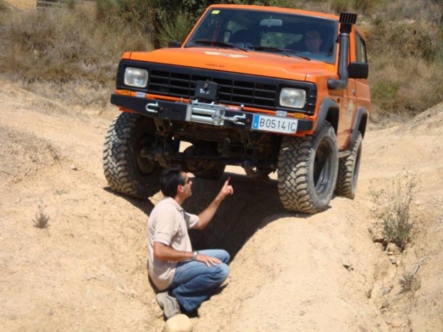  Mostra la parte inferiore del 4x4 